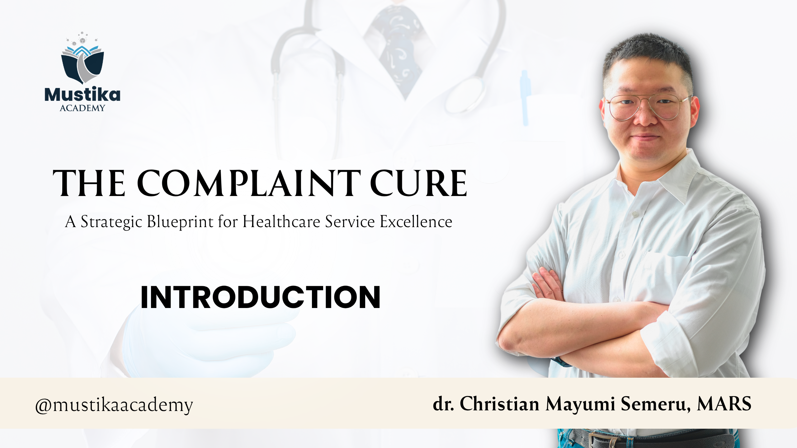 The Complaint Cure: Introduction